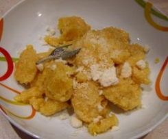 Gnocchi "brutti ma buoni" di zucca