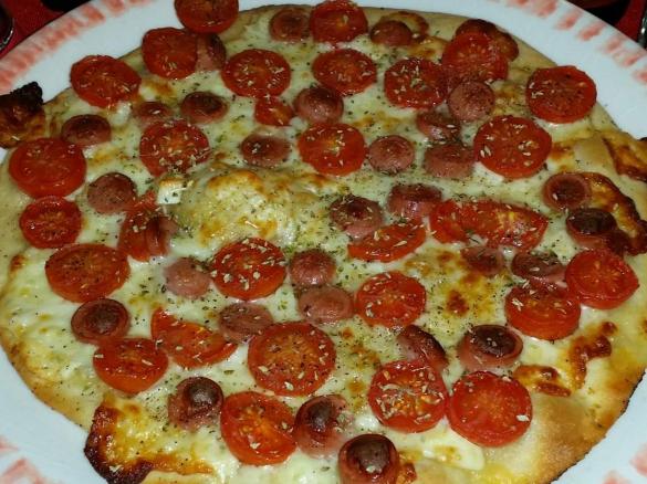 Pizza pomodorini e primo sale