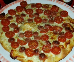 Pizza pomodorini e primo sale