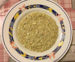 Risotto alla ricotta e zenzero