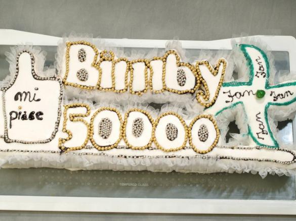 Torta per i 50.000 Bimby fan