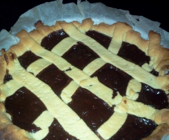 Crostato alla ganache di cioccolato