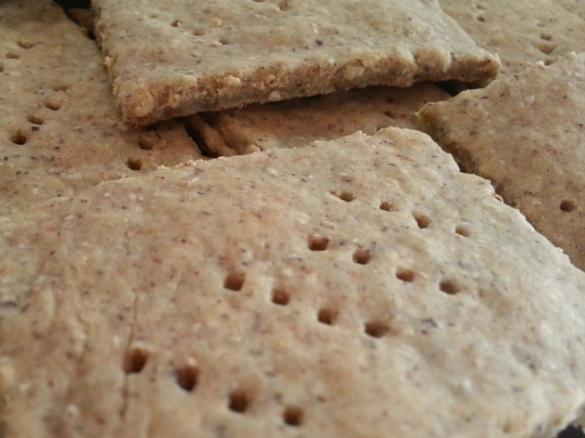 Crackers senza glutine di Okara e Sesamo