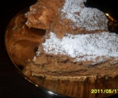 Torta di castagne senza grassi