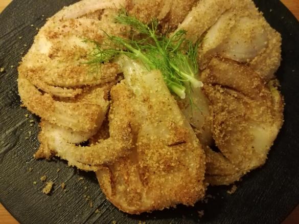 Finocchi con Panure Aromatica-CONTEST CONTORNI DI VERDURE