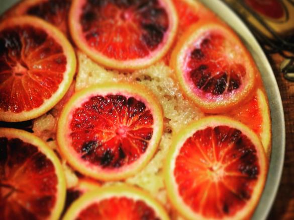 Torta d'arance candite, cardamomo e olio e.v.o.