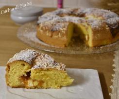 Torta allo yogurt e confettura