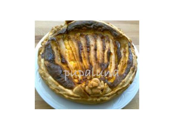 TORTA SALATA CACIO E PERE 