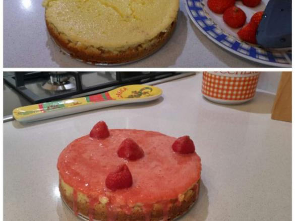Cheesecake alle fragole