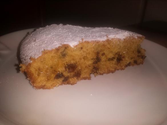 Tortina con farina di riso ricotta e gocce di cioccolato