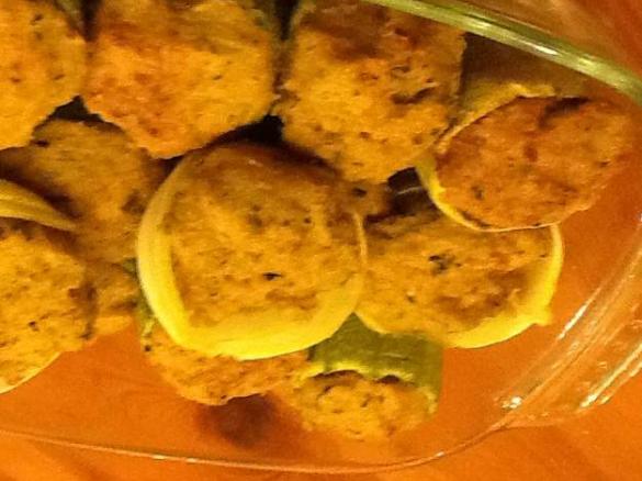 Zucchine ripiene di verdure