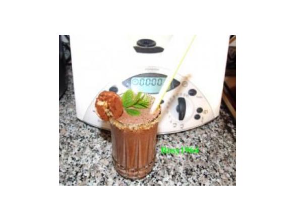 Frappè alla banana con cacao