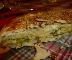 torta salata alle zucchine