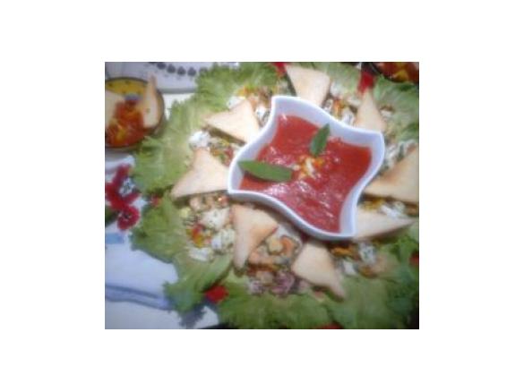 Salsa Pica Pica con insalata di mare Madrilena  TEAM DE PRETTO DIV LEONESSA