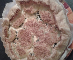 Torta salata feta spinaci e patate