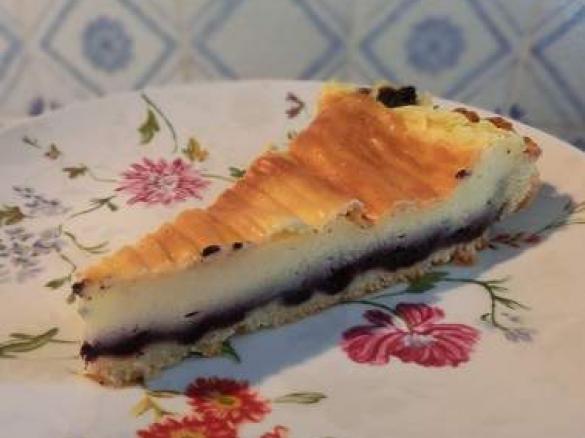 Torta Pont-Neuf ai Mirtilli (ovvero la torta che poteva essere un bignè)