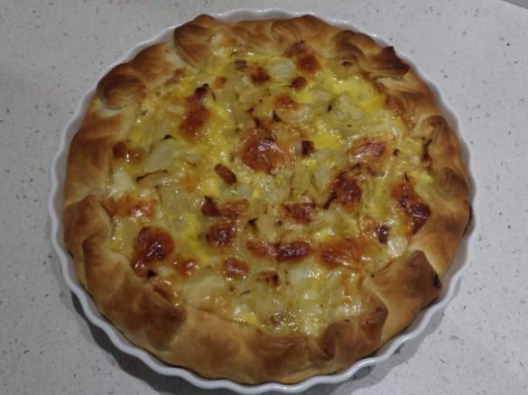 TORTA SALATA FINOCCHI SPECK E FORMAGGELLA