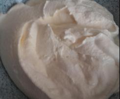 Crema mascarpone con uova pastorizzate