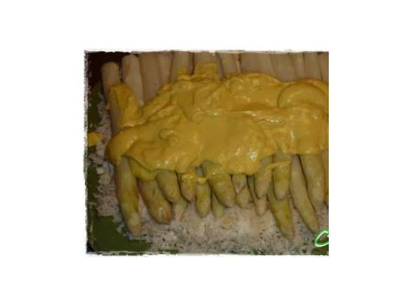 RISO CON ASPARAGI E ZABAIONE SALATO