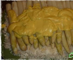 RISO CON ASPARAGI E ZABAIONE SALATO