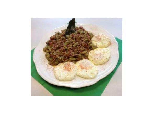 Fave con Jamon Serrano y Chorizo Team Autonome Divisione Adda