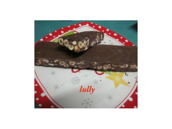 torrone cioccolato e nocciole (Natale)