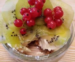 Mini cheescakes allo yogurt greco e frutta (contest dolci fit senza uova e burro)