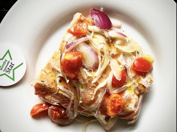 Salmone ‘’quasi’’alla Catalana in sottovuoto