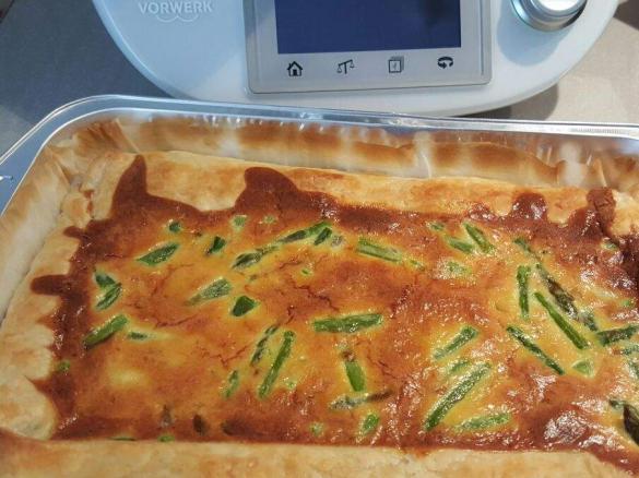 torta salata agli asparagi