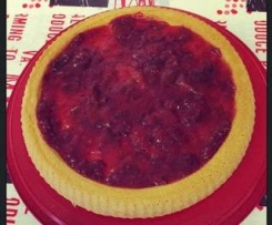 Crostata morbida con marmellata di prugne