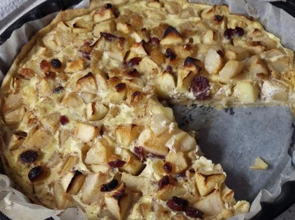 Crostata di mele e pere