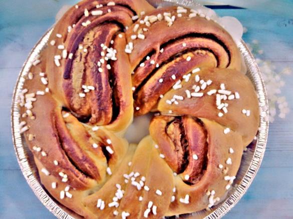 Tort' Angelica con crema spalmabile biscotti alla cannella