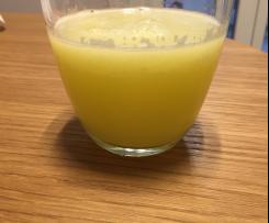 Bevanda mela, zenzero e limone