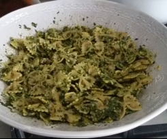 pasta con pesto di cavolo nero