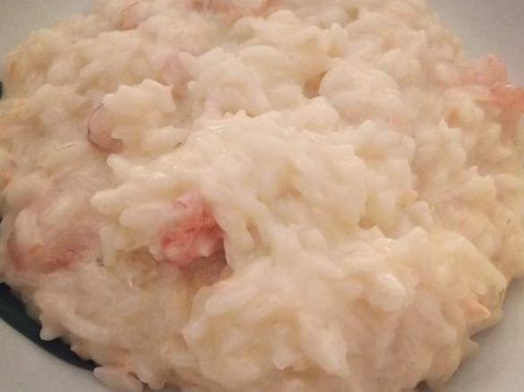 Risotto Salmone e Gamberetti