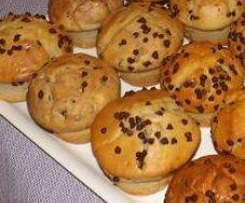 Muffins con gocce di cioccolato