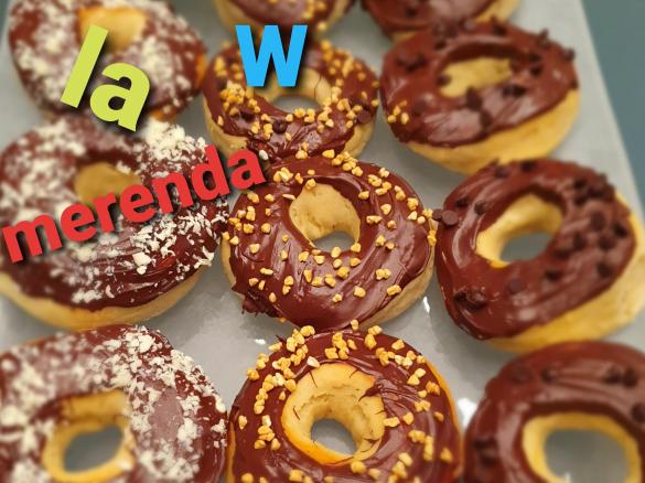 Merenda donuts&frullato (senza latte) Contest Ricette per bambini