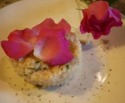 Risotto alle rose