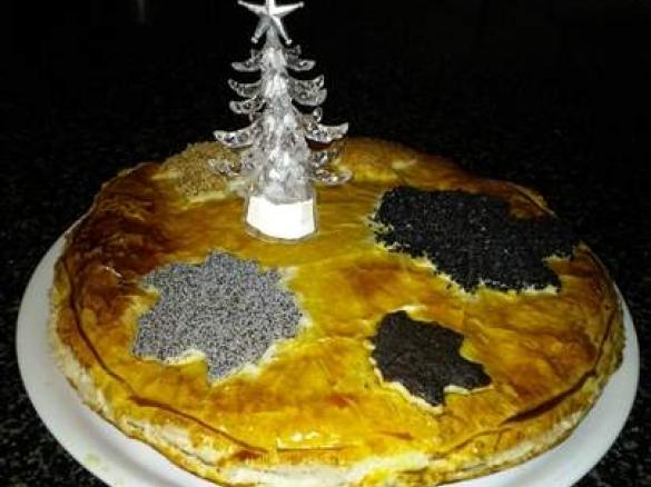 sfogliata   Reale Natalizia  ai carciofi