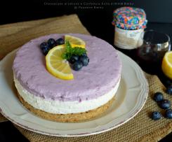 CHEESECAKE AL LIMONE CON CONFETTURA DI MIRTILLI-CONTEST PRIMAVERA