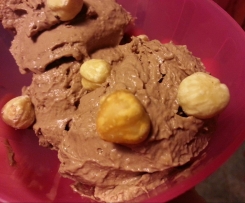 Gelato al Gianduia senza uova 