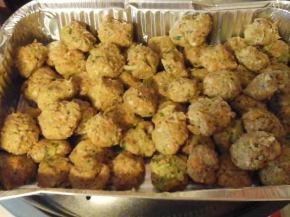 Polpette sfiziose fritte