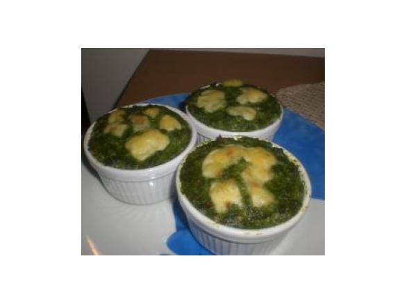 cocotine di purè di spinaci e ricotta