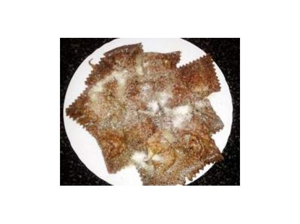 ravioli neri alla zucca