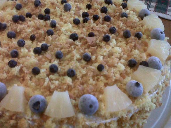 Mimosa Ananas, Mirtilli