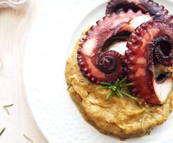 POLPO CON PURE' DI LENTICCHIE