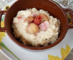 Risotto con Castagne e Speck 