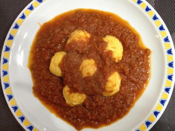 polpettine di nasello con sugo