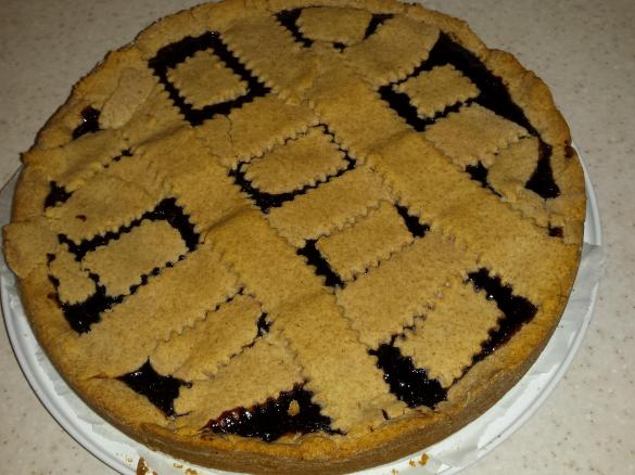 Crostata frutti di bosco macrobiotica