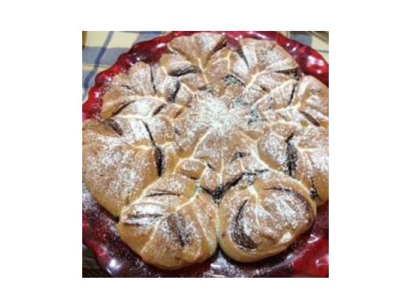 FIOR DI PANBRIOCHE ALLA NUTELLA